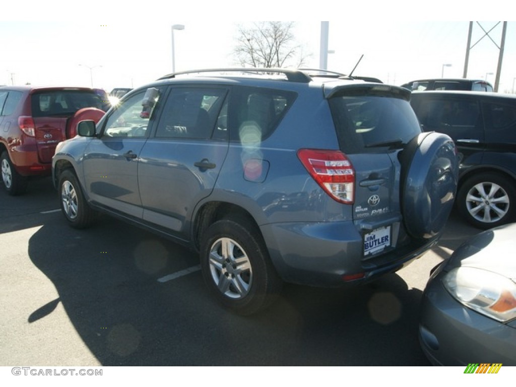 2009 RAV4 4WD - Elusive Blue Metallic / Ash Gray photo #3