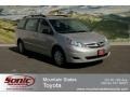 2008 Silver Shadow Pearl Toyota Sienna CE  photo #1