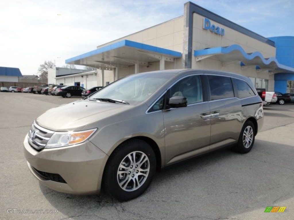 2012 Odyssey EX - Mocha Metallic / Beige photo #1