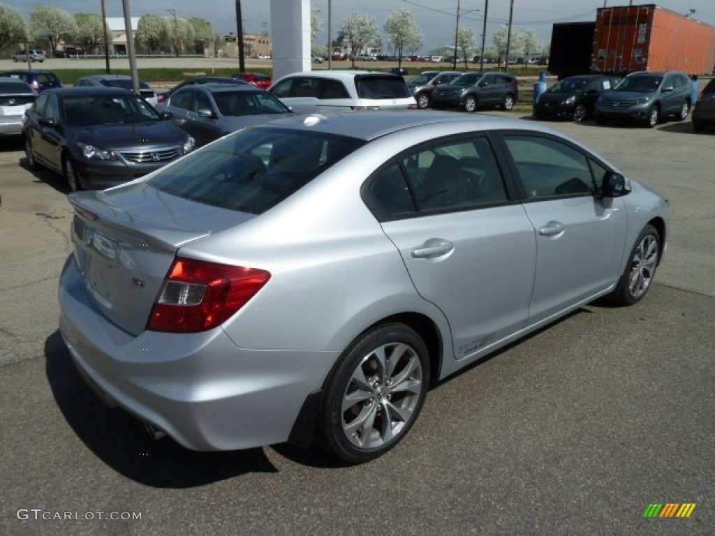 Alabaster Silver Metallic 2012 Honda Civic Si Sedan Exterior Photo #62824312