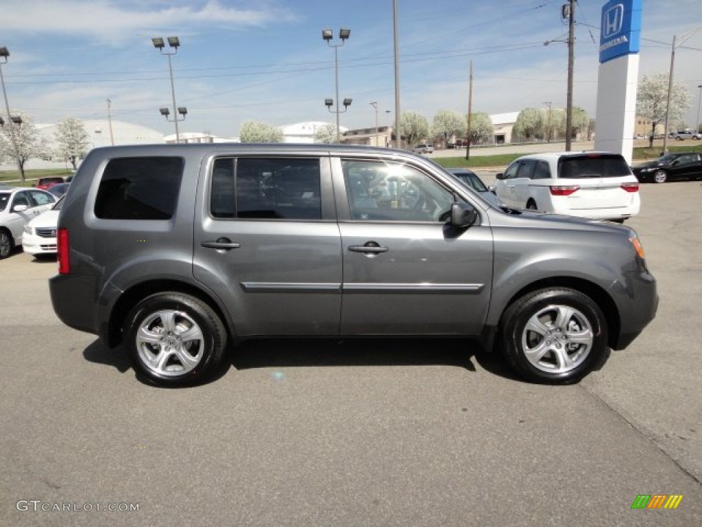 Polished Metal Metallic 2012 Honda Pilot EX 4WD Exterior Photo #62824489