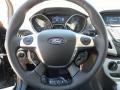 2012 Ford Focus Two-Tone Sport Interior Steering Wheel Photo