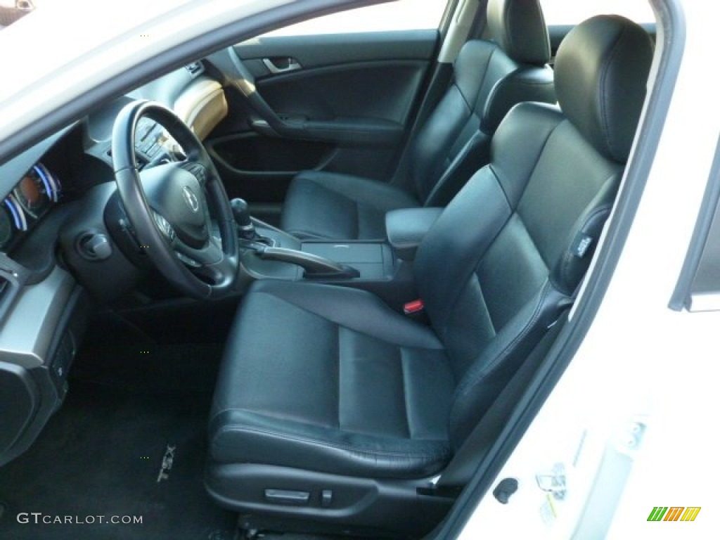 2009 TSX Sedan - Premium White Pearl / Ebony photo #15