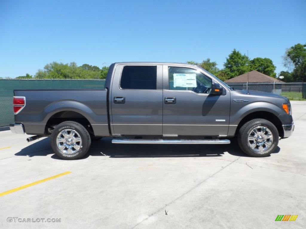 Sterling Gray Metallic 2012 Ford F150 XLT SuperCrew Exterior Photo #62825926