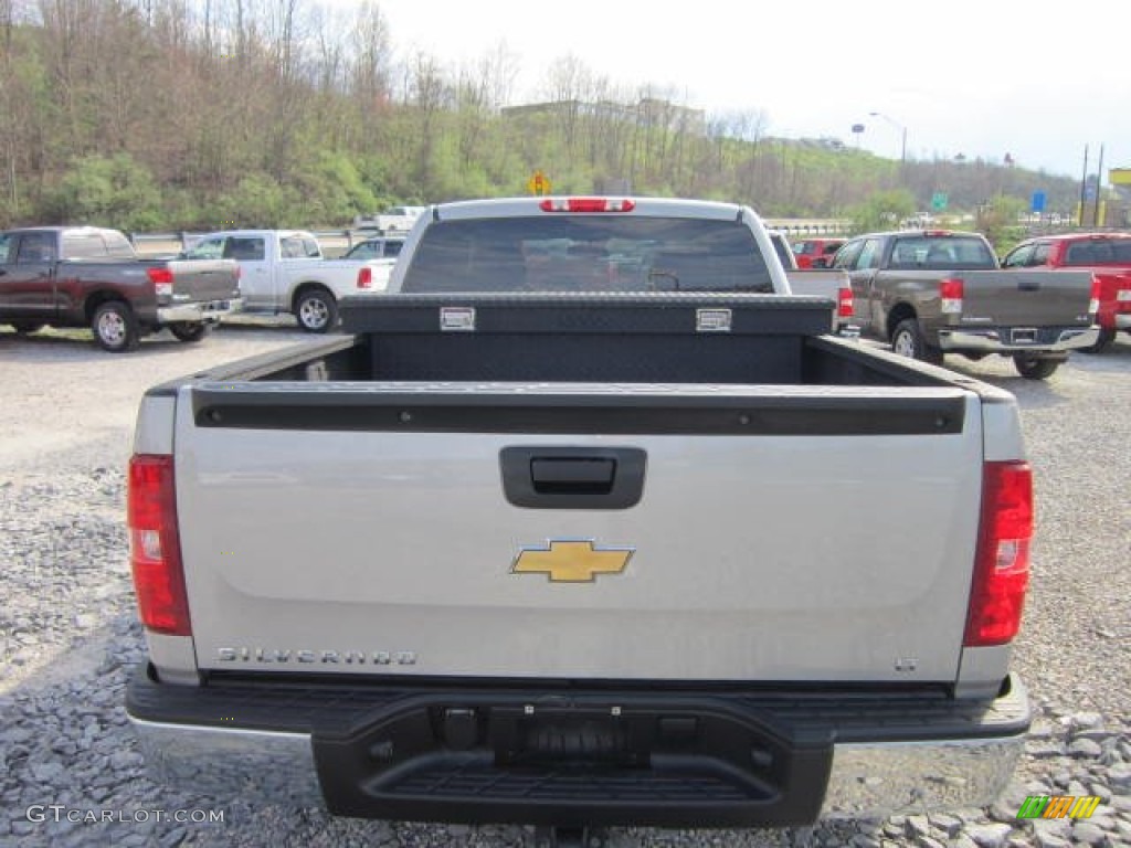 2008 Silverado 1500 LT Extended Cab 4x4 - Silver Birch Metallic / Ebony photo #6