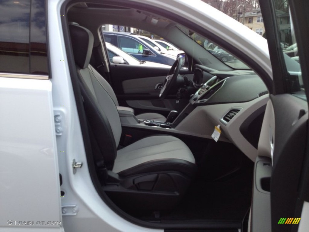 2012 Terrain SLT AWD - Olympic White / Light Titanium photo #12