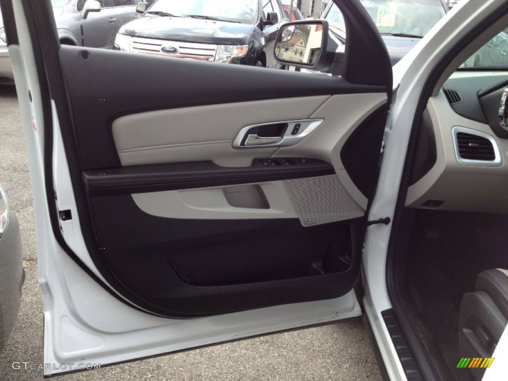 2012 Terrain SLT AWD - Olympic White / Light Titanium photo #14