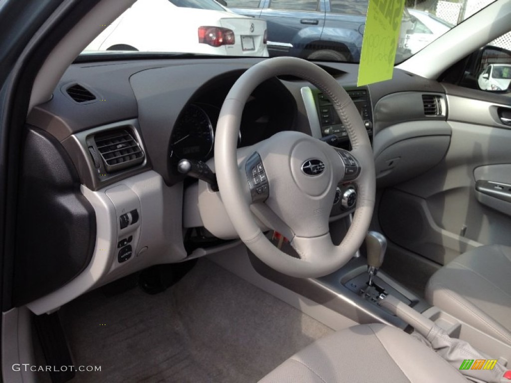 2010 Forester 2.5 X Limited - Sage Green Metallic / Platinum photo #18