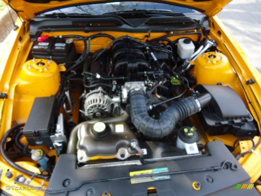 2008 Mustang V6 Premium Coupe - Grabber Orange / Dark Charcoal photo #31