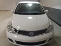 2012 Fresh Powder White Nissan Versa 1.8 SL Hatchback  photo #2