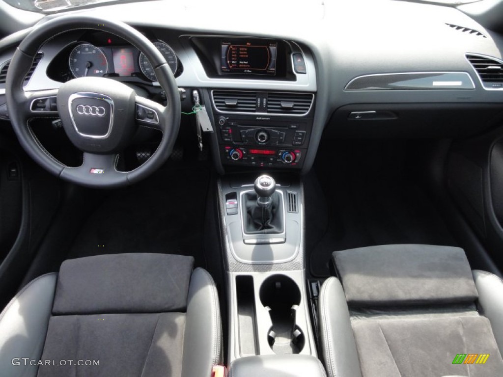 2010 Audi S4 3.0 quattro Sedan Black Dashboard Photo #62828365