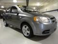 2007 Medium Gray Chevrolet Aveo LT Sedan  photo #6