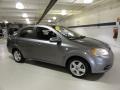 2007 Medium Gray Chevrolet Aveo LT Sedan  photo #7