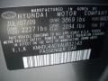 MAD: Carbon Gray Mist 2010 Hyundai Elantra SE Color Code