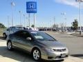 2008 Galaxy Gray Metallic Honda Civic EX Coupe  photo #2