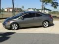 2008 Galaxy Gray Metallic Honda Civic EX Coupe  photo #9