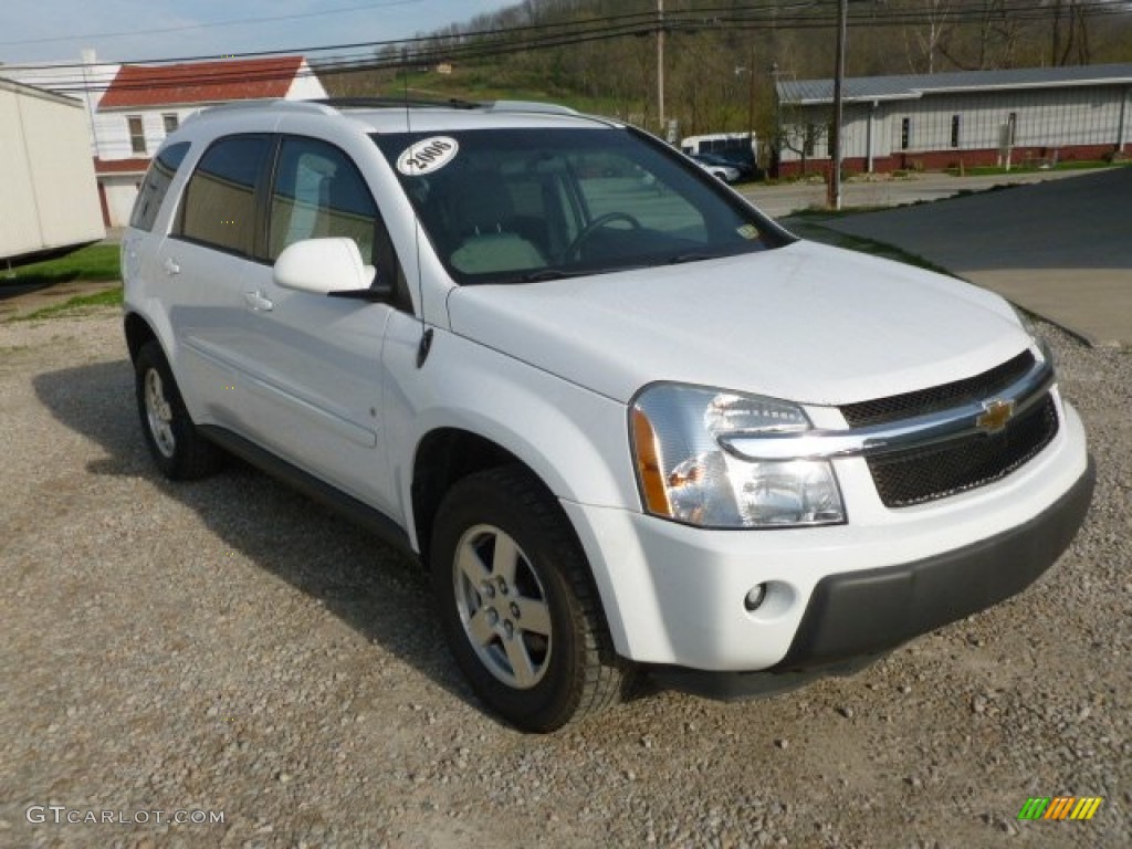 2006 Equinox LT AWD - Summit White / Light Gray photo #7