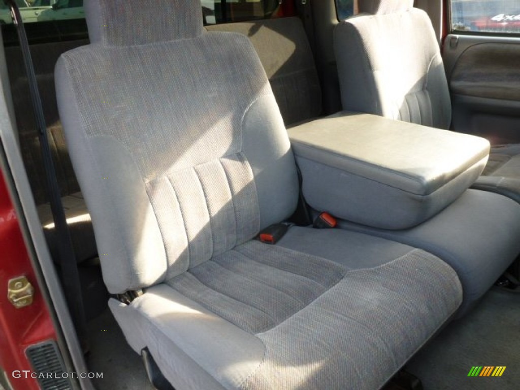 1997 Ram 1500 SLT Extended Cab 4x4 - Metallic Red / Mist Gray photo #20