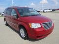 Inferno Red Crystal Pearl 2009 Chrysler Town & Country Touring Exterior