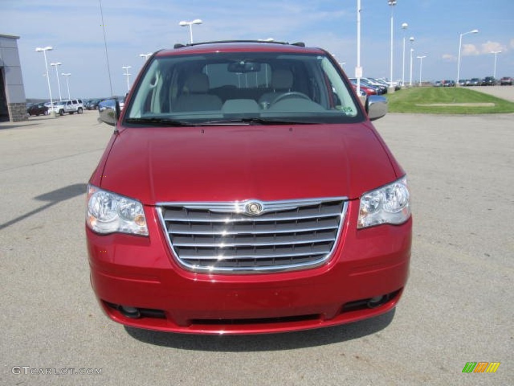 Inferno Red Crystal Pearl 2009 Chrysler Town & Country Touring Exterior Photo #62831050