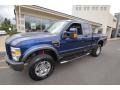 2008 Dark Blue Pearl Metallic Ford F350 Super Duty FX4 SuperCab 4x4  photo #2