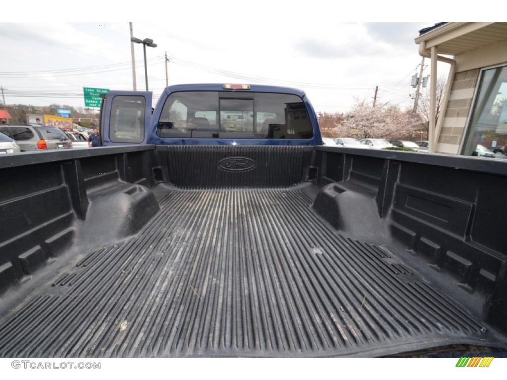 2008 F350 Super Duty FX4 SuperCab 4x4 - Dark Blue Pearl Metallic / Black photo #33