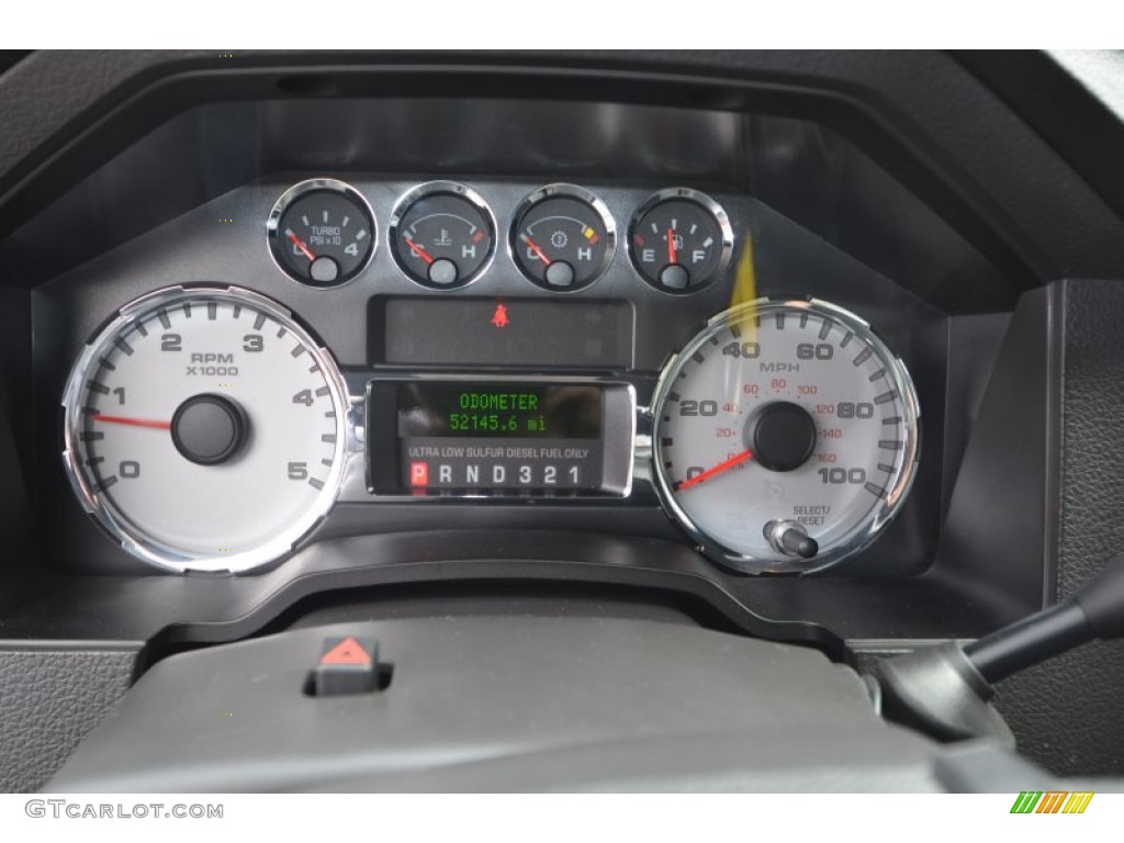 2008 Ford F350 Super Duty FX4 SuperCab 4x4 Gauges Photo #62831884