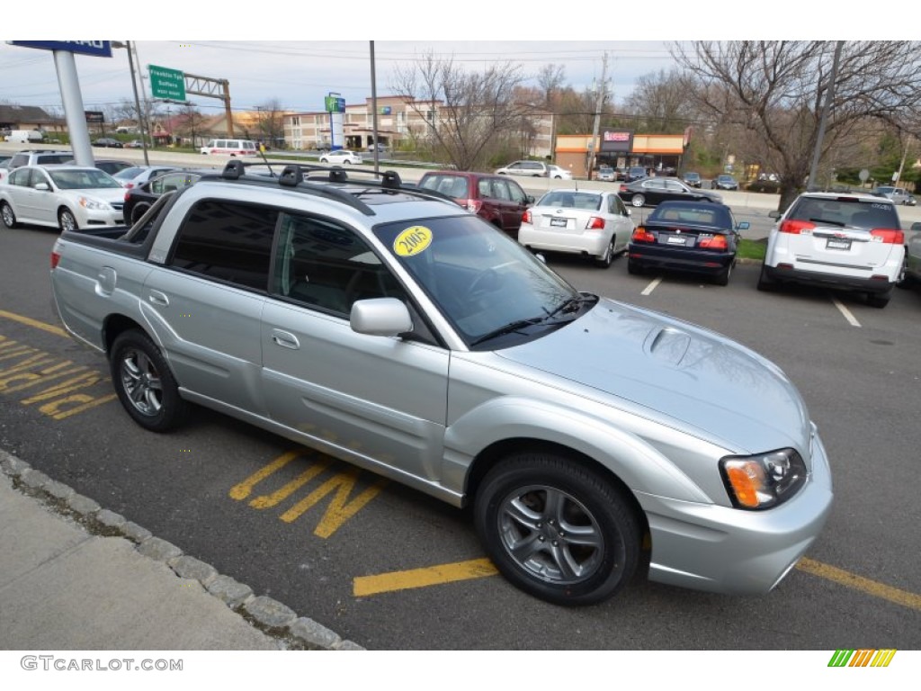 Brilliant Silver Metallic 2005 Subaru Baja Turbo Exterior Photo #62832133