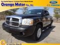 2006 Black Dodge Dakota SLT Quad Cab 4x4  photo #1