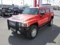 2009 Victory Red Hummer H3   photo #7