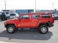 2009 Victory Red Hummer H3   photo #8