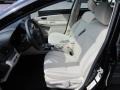 Ivory 2012 Subaru Impreza 2.0i Premium 5 Door Interior Color