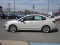 2012 Satin White Pearl Subaru Impreza 2.0i Premium 4 Door  photo #4