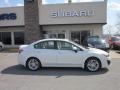 2012 Satin White Pearl Subaru Impreza 2.0i Premium 4 Door  photo #8