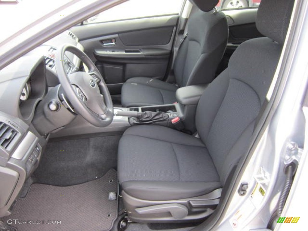 2012 Impreza 2.0i Premium 4 Door - Ice Silver Metallic / Black photo #15