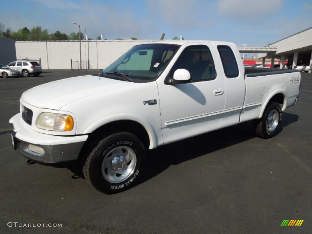 Oxford White 1997 Ford F150 XLT Extended Cab 4x4 Exterior Photo #62835801