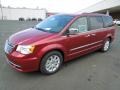 2012 Deep Cherry Red Crystal Pearl Chrysler Town & Country Touring - L  photo #1