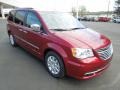 2012 Deep Cherry Red Crystal Pearl Chrysler Town & Country Touring - L  photo #2