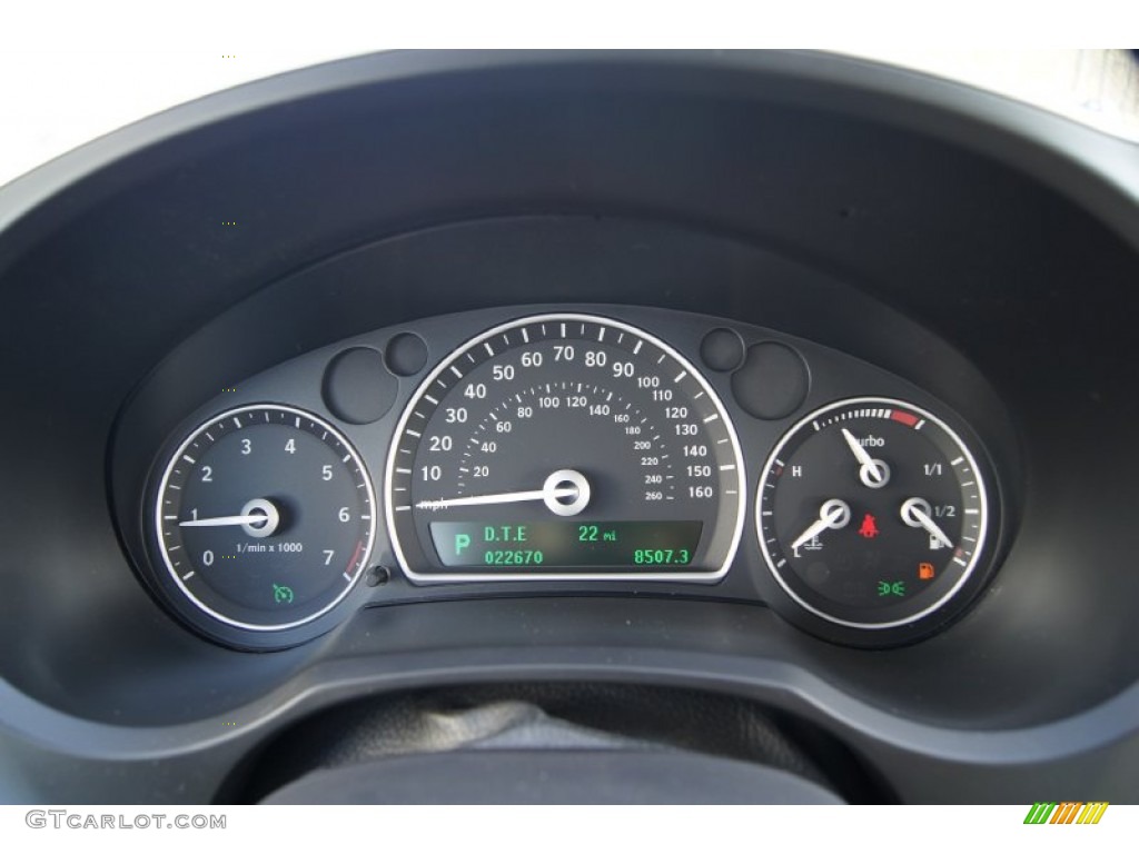 2007 Saab 9-3 2.0T Convertible Gauges Photo #62836192