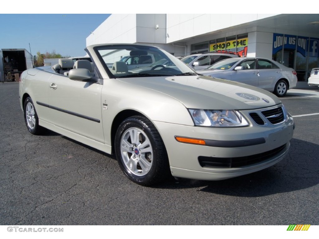 Parchment Silver Metallic 2007 Saab 9-3 2.0T Convertible Exterior Photo #62836283
