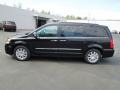2012 Brilliant Black Crystal Pearl Chrysler Town & Country Touring - L  photo #4