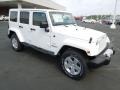Bright White 2012 Jeep Wrangler Unlimited Gallery