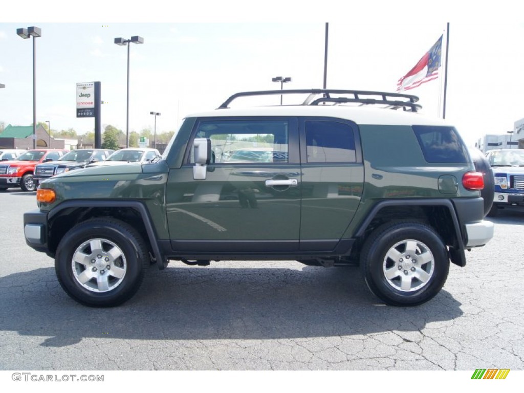 Army Green 2010 Toyota FJ Cruiser 4WD Exterior Photo #62836971