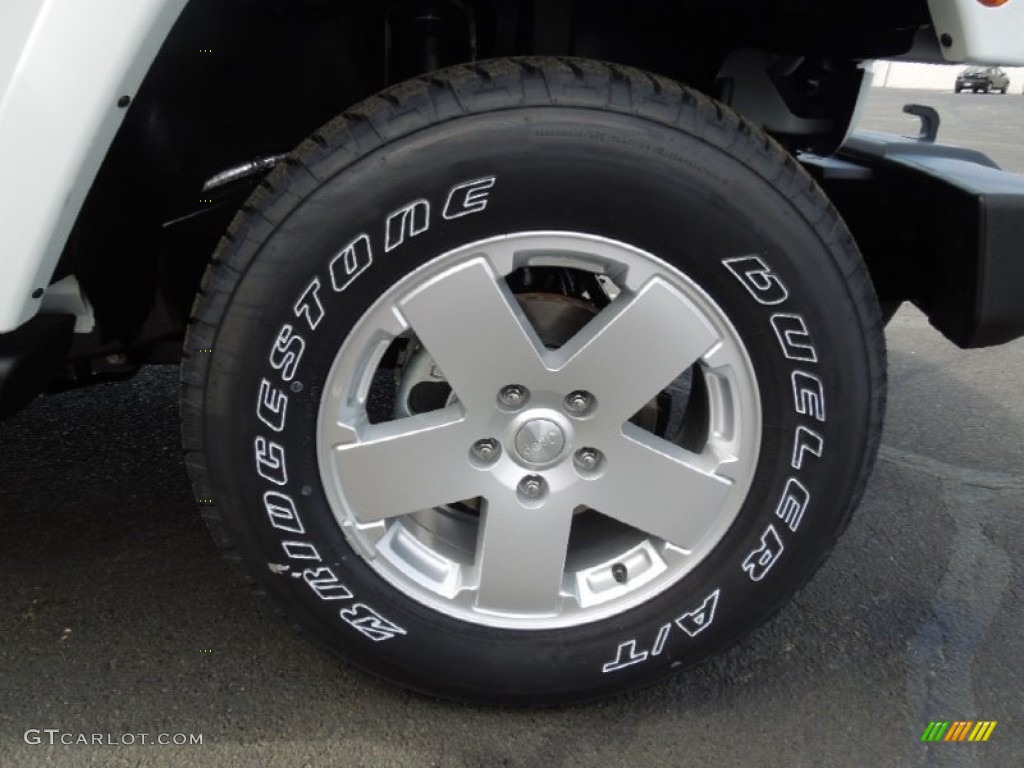 2012 Jeep Wrangler Unlimited Sahara 4x4 Wheel Photo #62836980