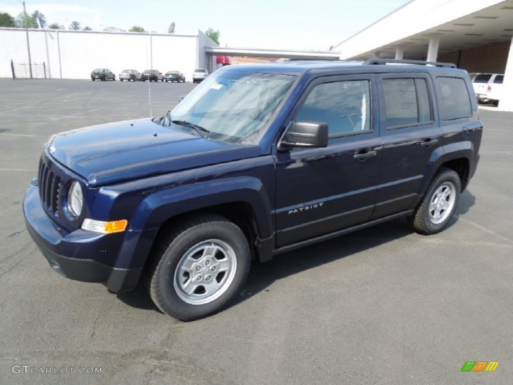 True Blue Pearl Jeep Patriot