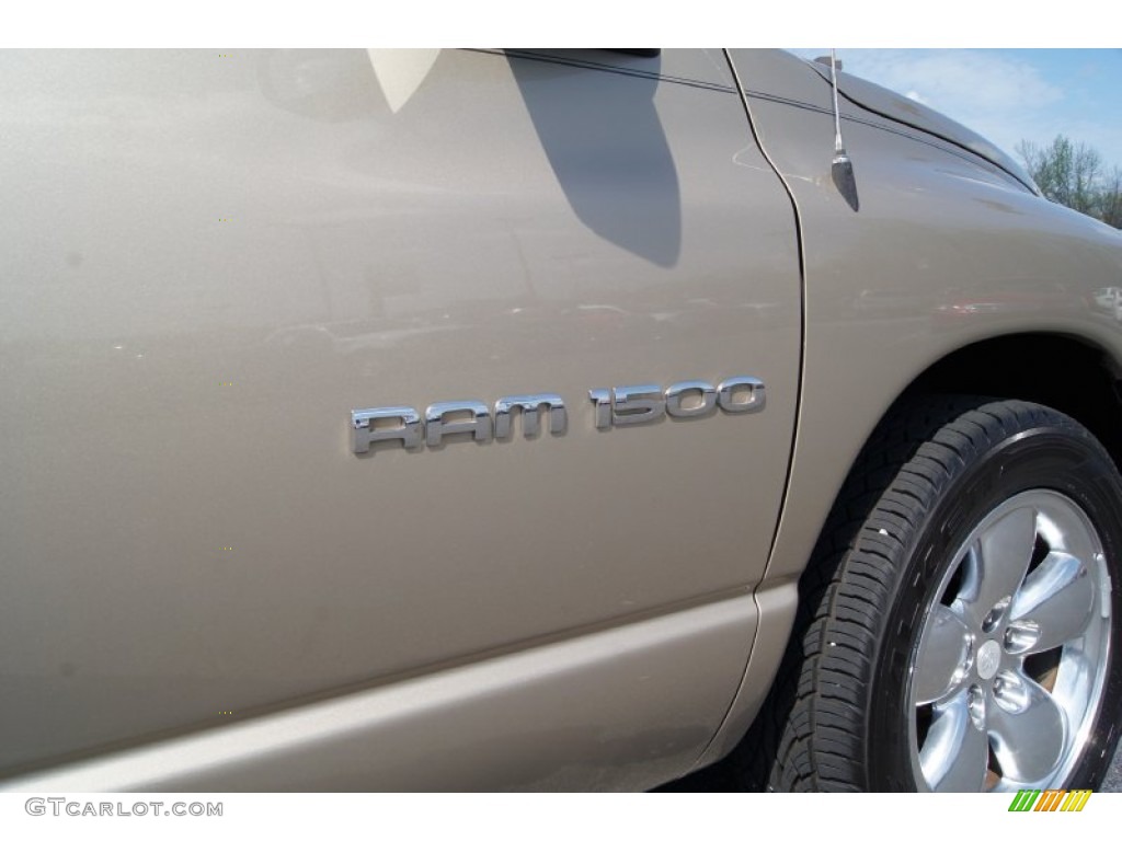 2003 Ram 1500 SLT Quad Cab - Light Almond Pearl / Taupe photo #15