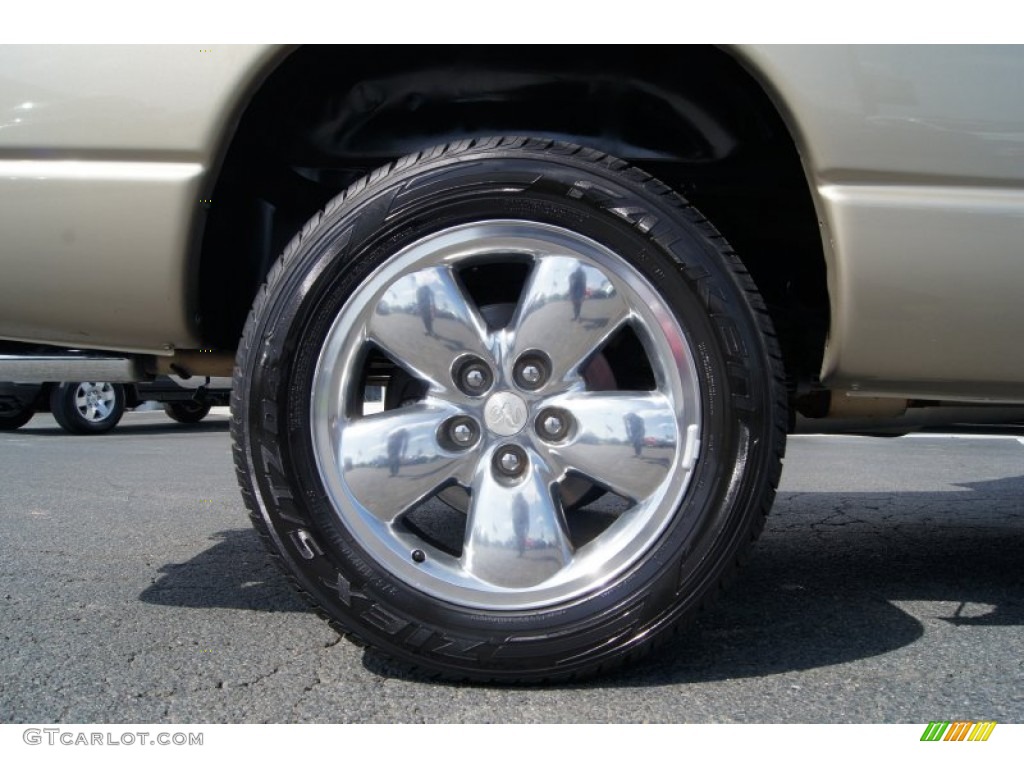 2003 Ram 1500 SLT Quad Cab - Light Almond Pearl / Taupe photo #17