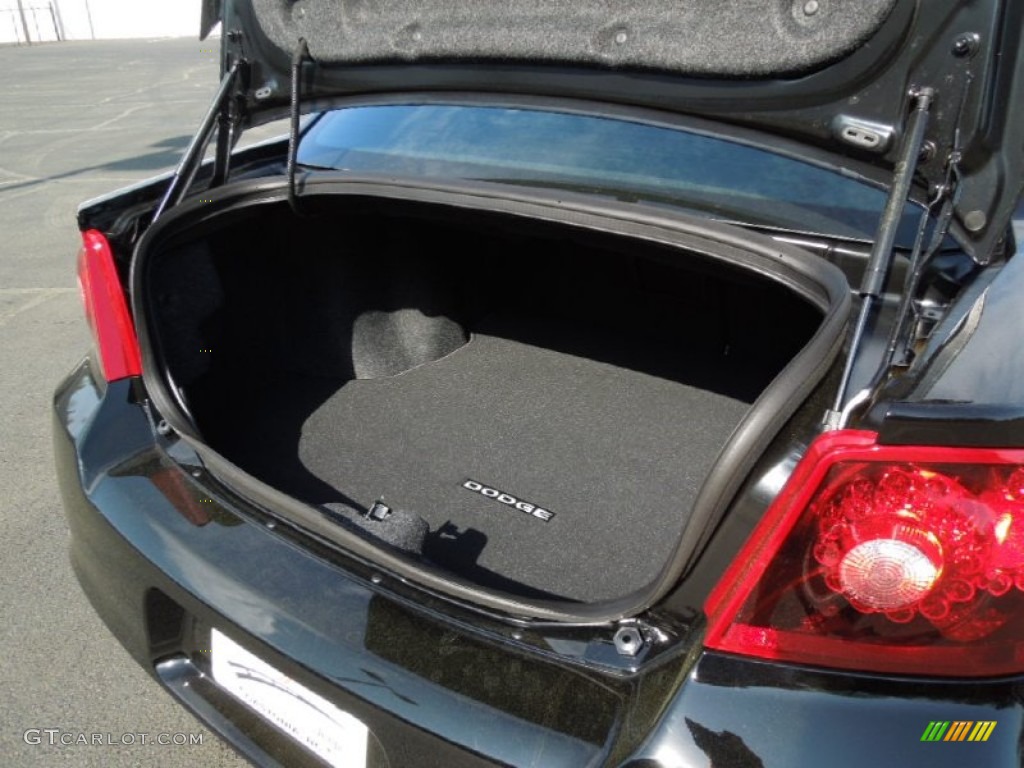 2012 Avenger R/T - Black / Black/Silver/Red photo #20