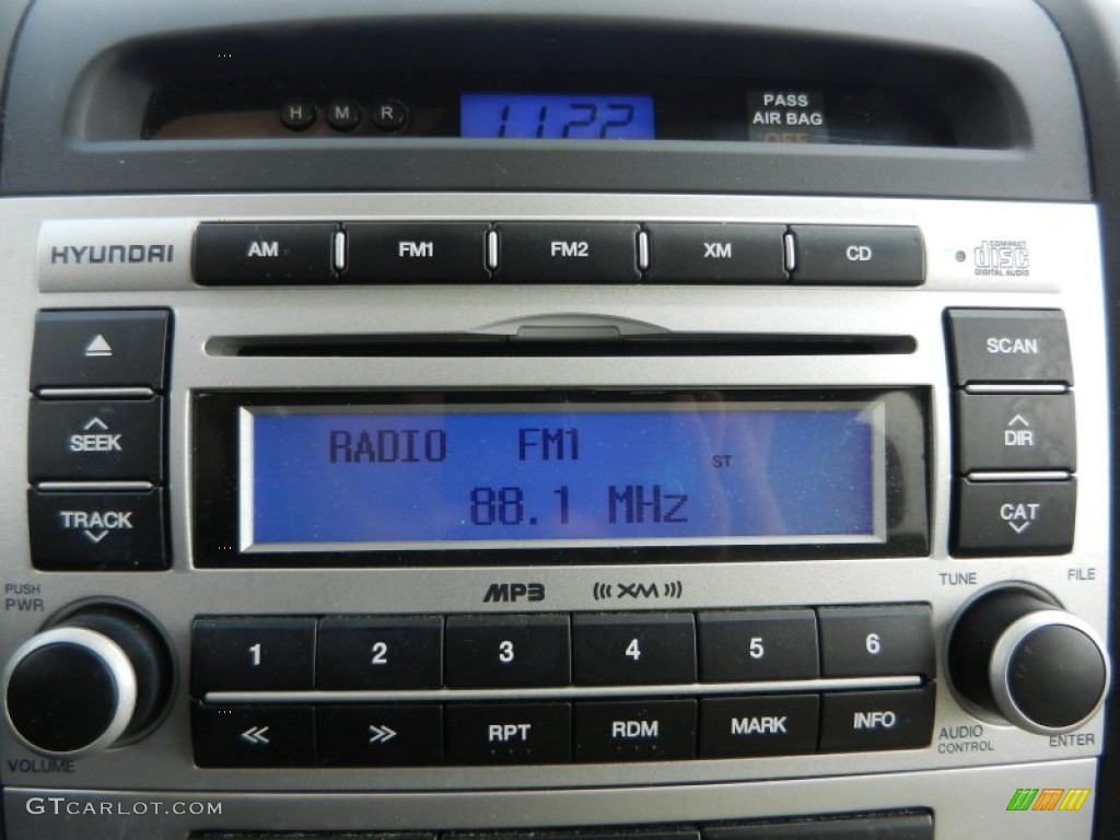 2007 Hyundai Santa Fe Limited Audio System Photos