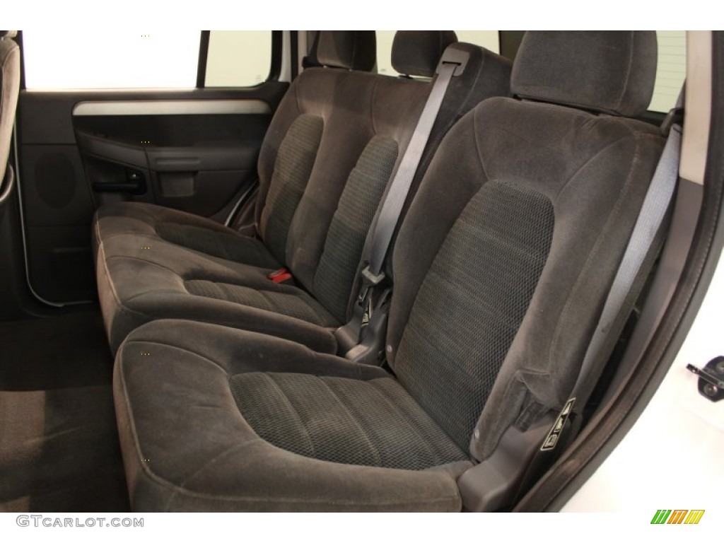 2003 Explorer XLT 4x4 - Oxford White / Graphite Grey photo #14